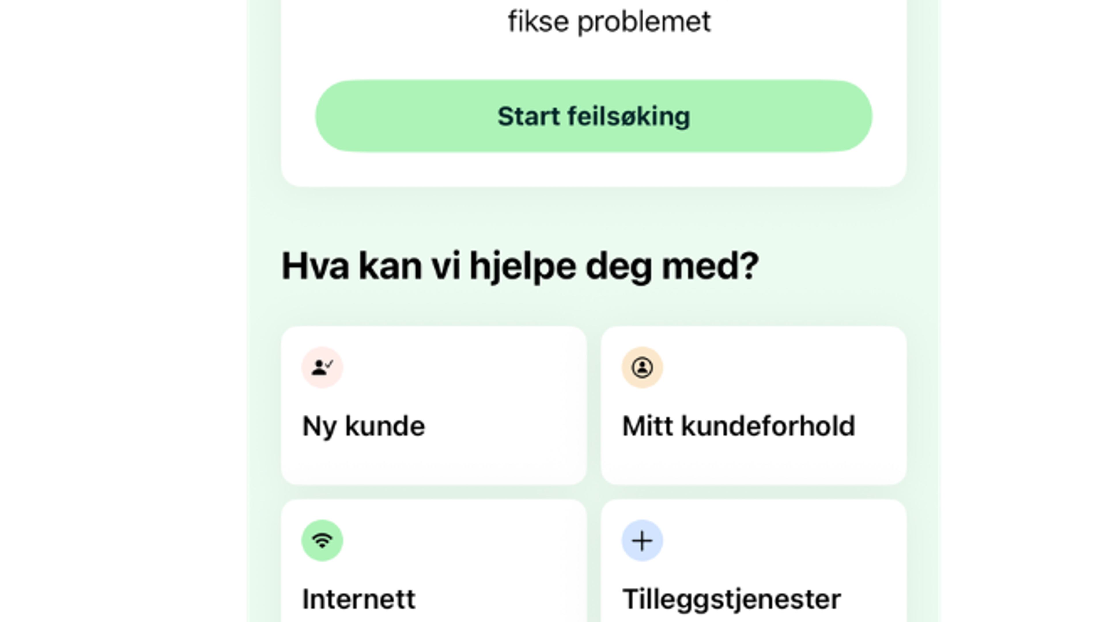 Du får kundeservice med deg i lomma.