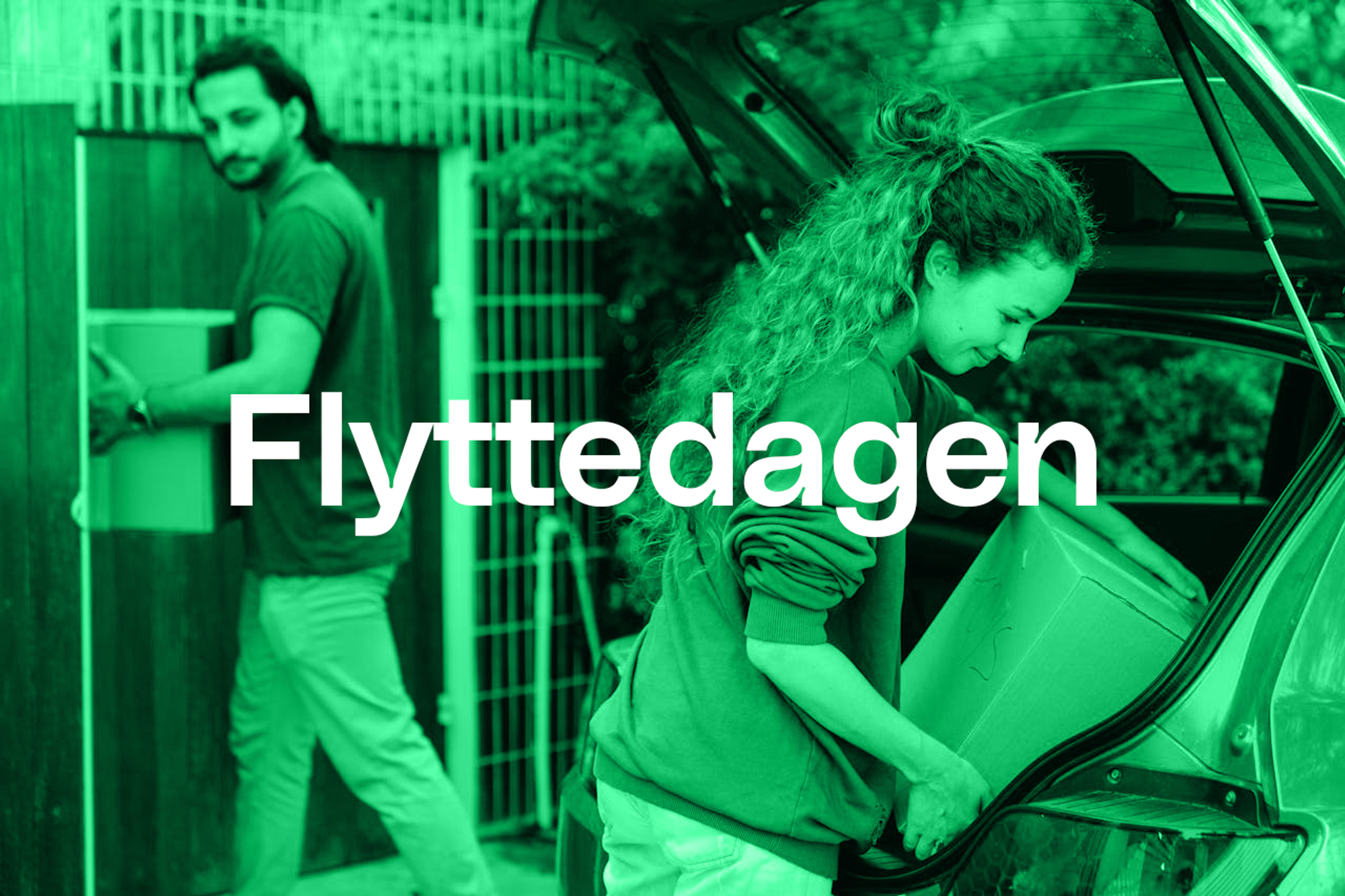 Flyttedagen.