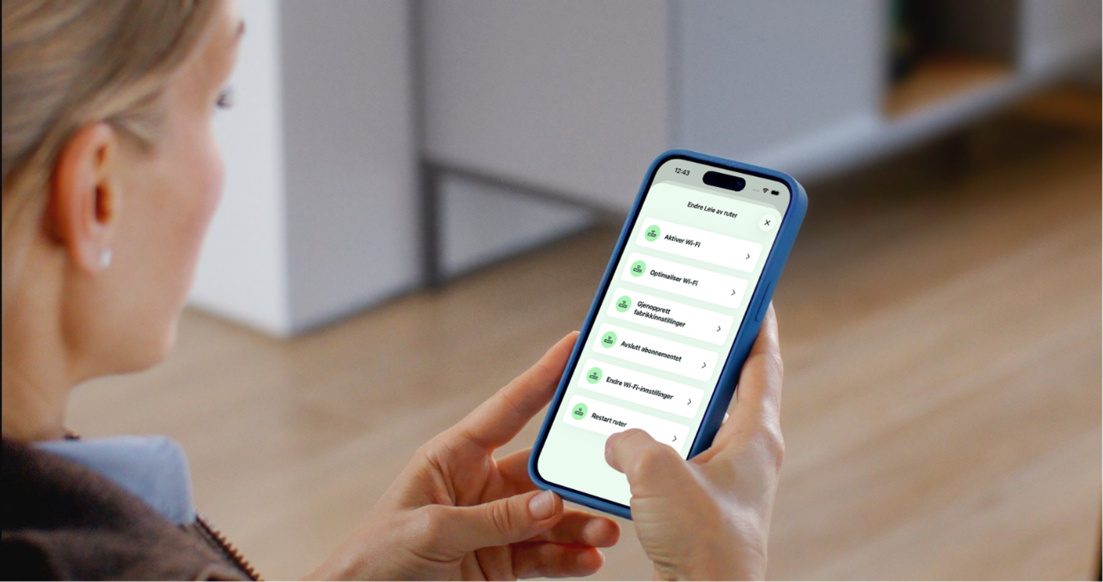 Slik bruker du NextGenTel-appen