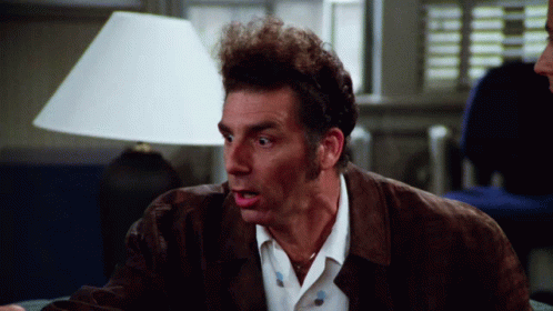 Kramer i Seinfeld.