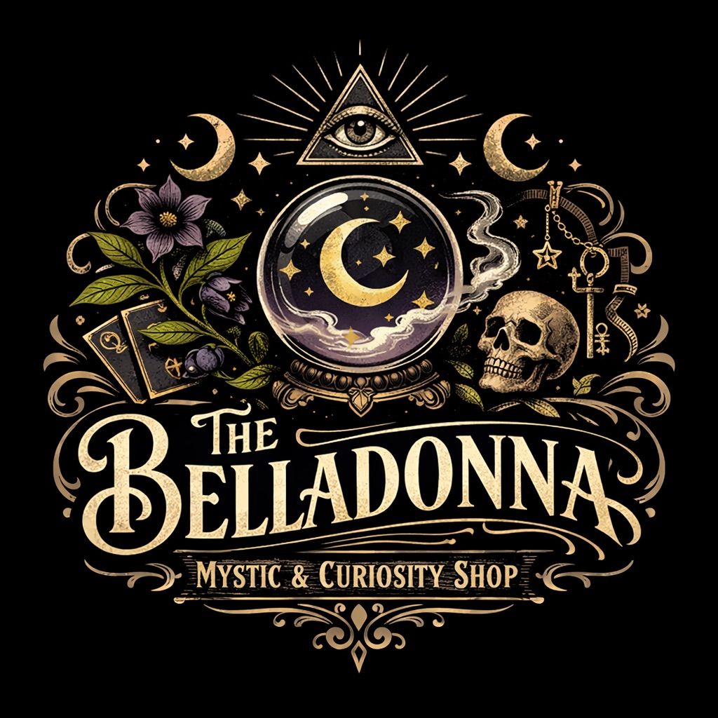 The Belladonna Mystic & Curiosity Shop logo