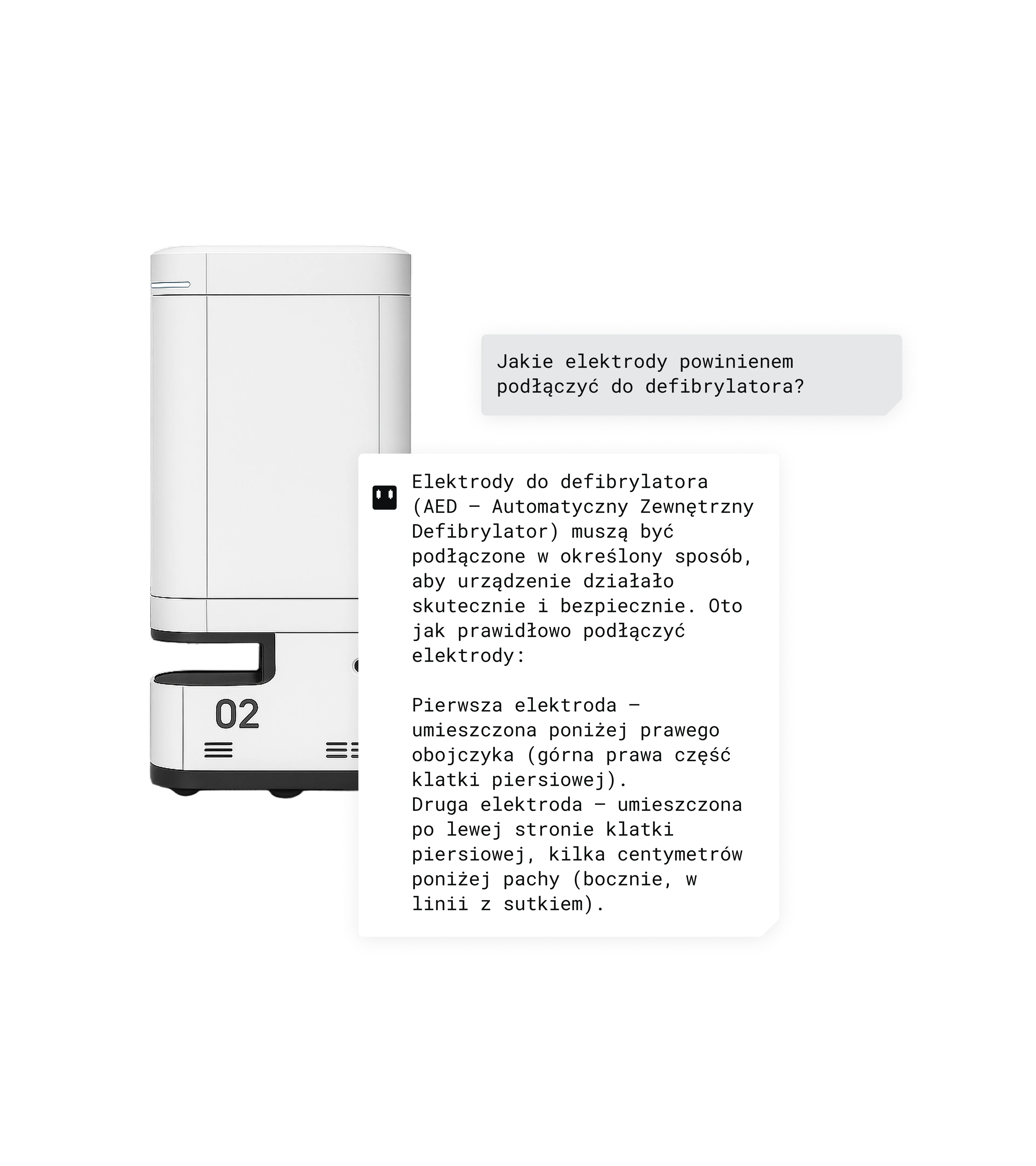The picture shows the elements of the Sencity application - pixelated