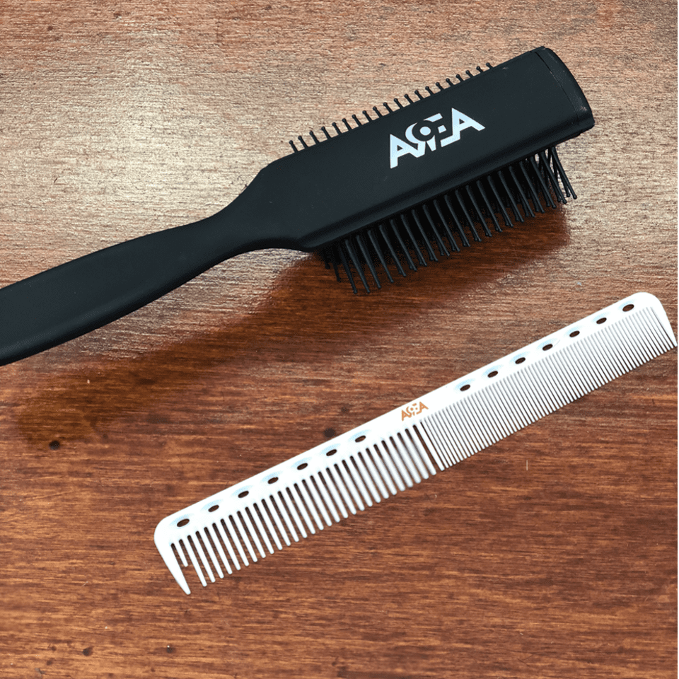 Area9 Cutting Comb & Vent Brush (Combo)