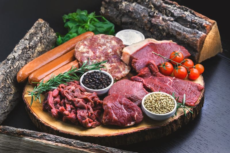 Fresh Meat from Khalifa Market