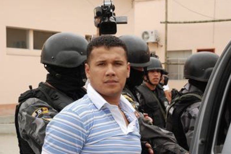 Jorge Luis Zambrano Gonzalez (aka Rasquina), leader of Los Choneros