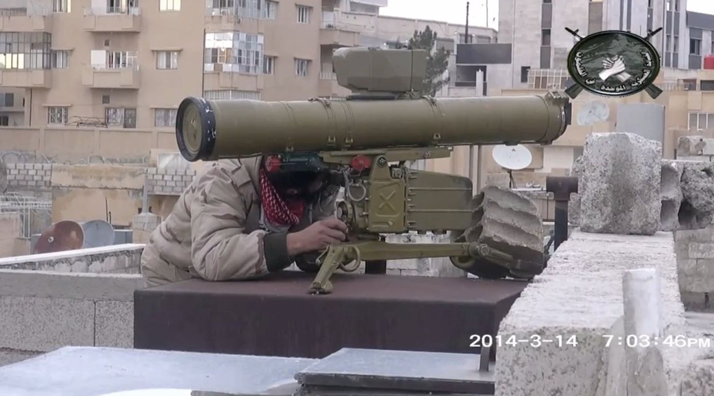 The 9M113 Konkurs missile was