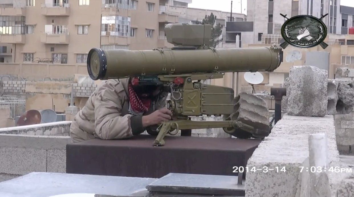 The 9M113 Konkurs missile was