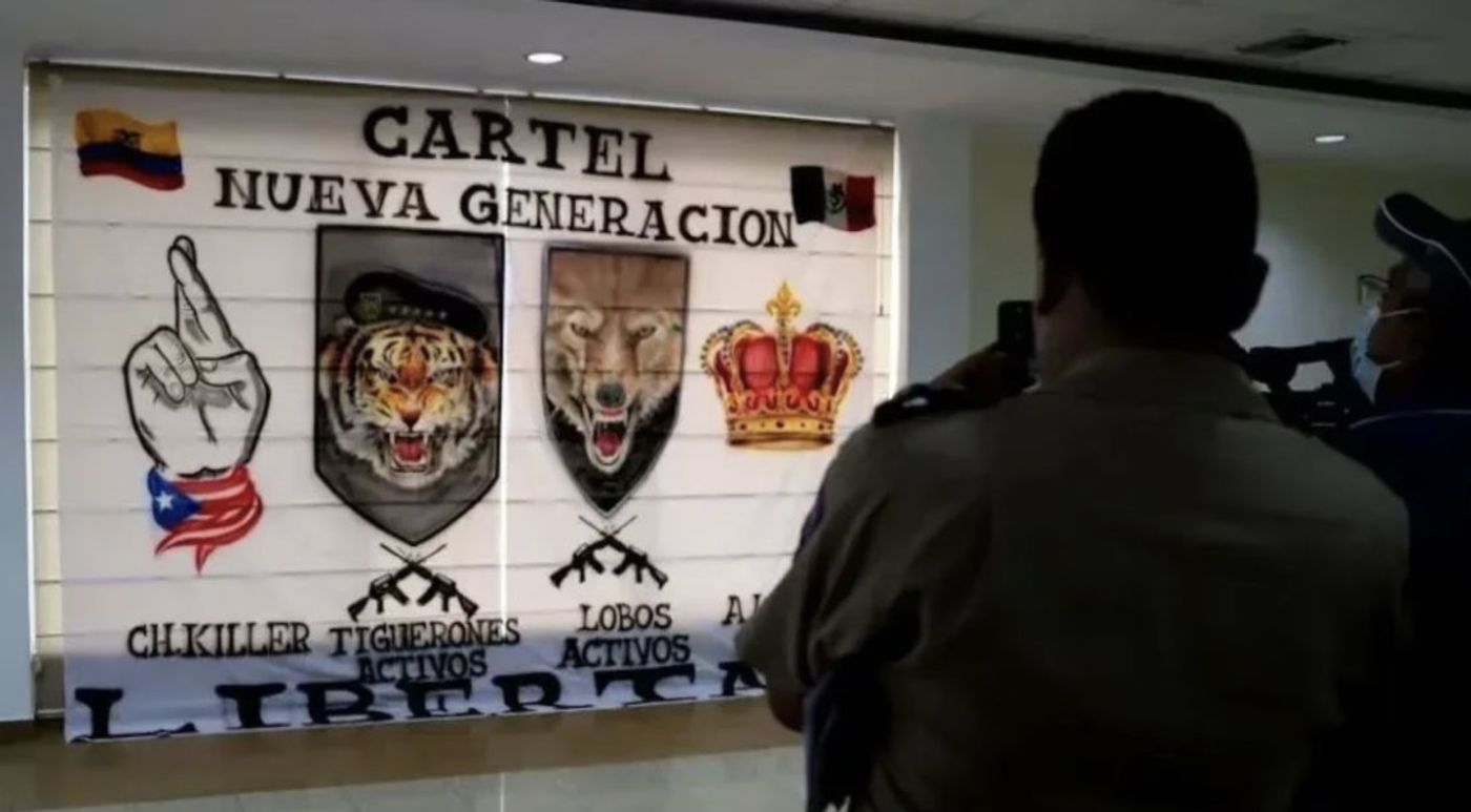 Ecuador Nueva Generacion Cartel banner