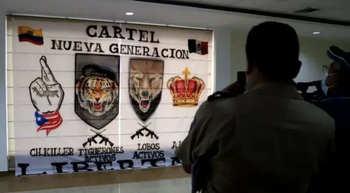 Ecuador Nueva Generacion Cartel banner