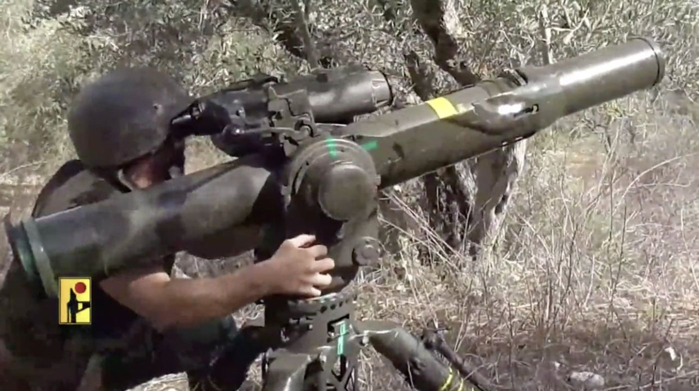 Shown above is a Syrian rebel