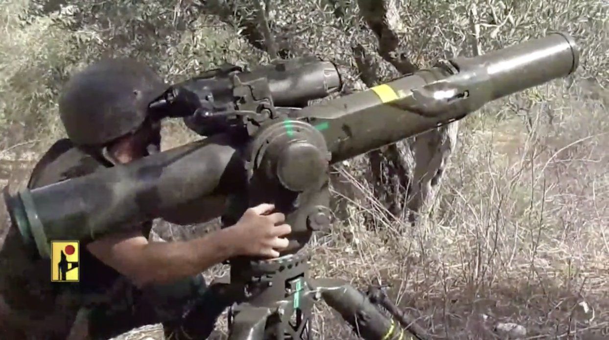 Shown above is a Syrian rebel