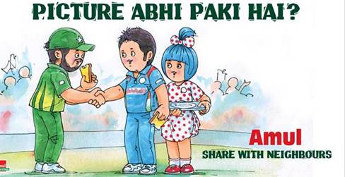 Amul's take on India's Mars mission