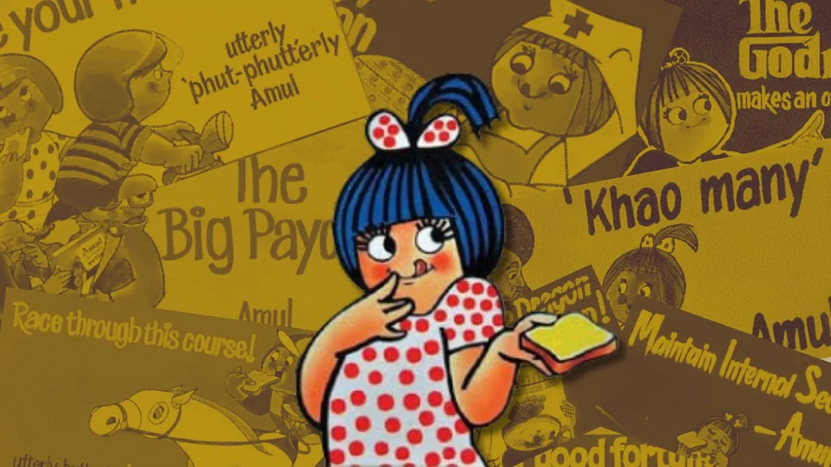 Illustration accompanying AMUL: THE ART OF STAYING RELEVANT