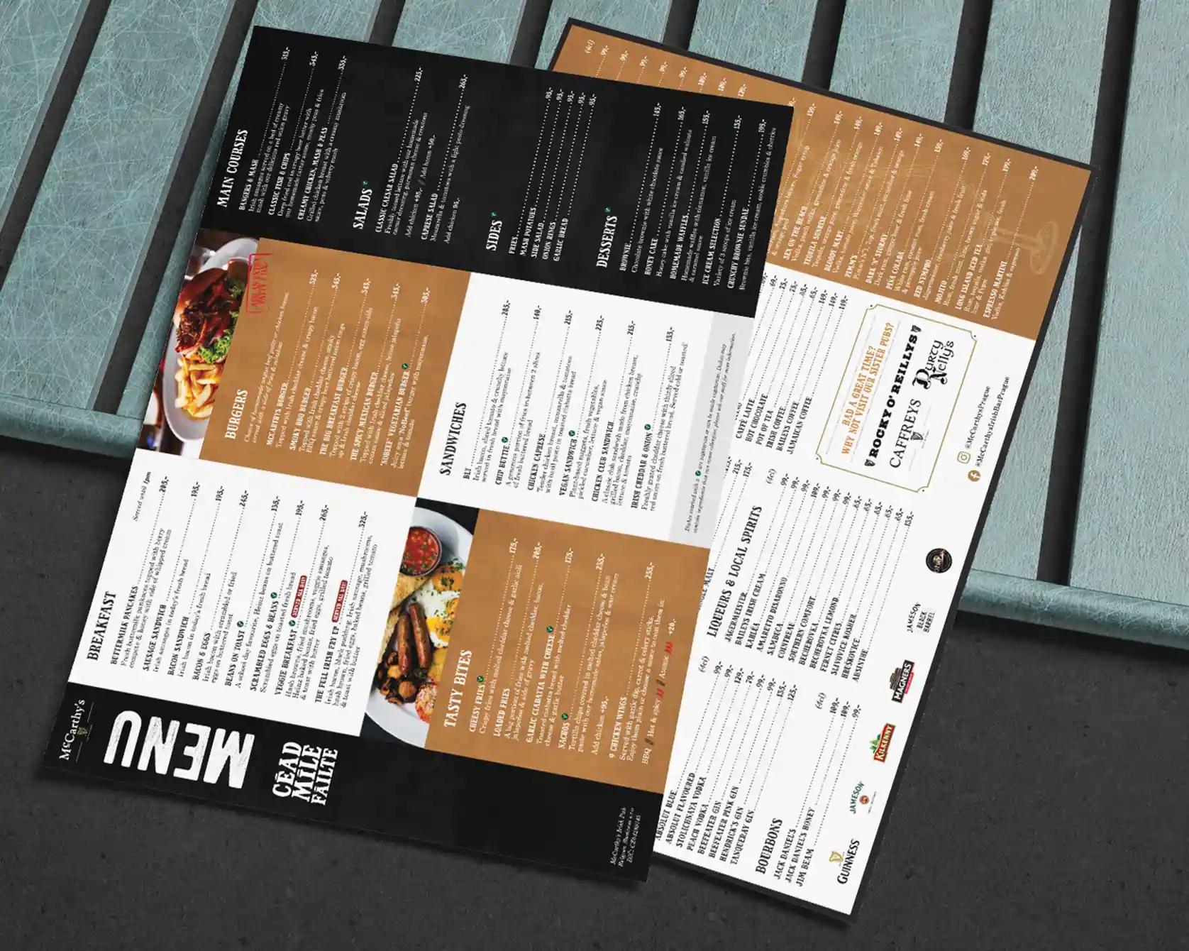 Restaurant Menu Design