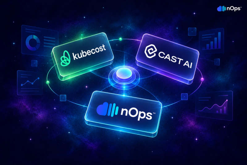 Kubecost vs Cast AI vs nOps Comparison in 2026