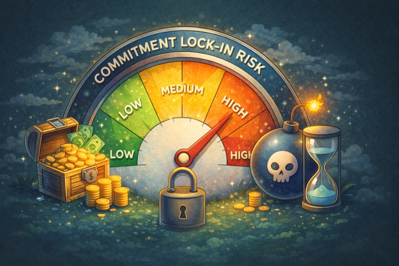 Commitment Lock-In Risk: How to Build a Flexible Cloud Commitment Strategy