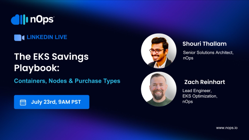 The EKS Savings Playbook