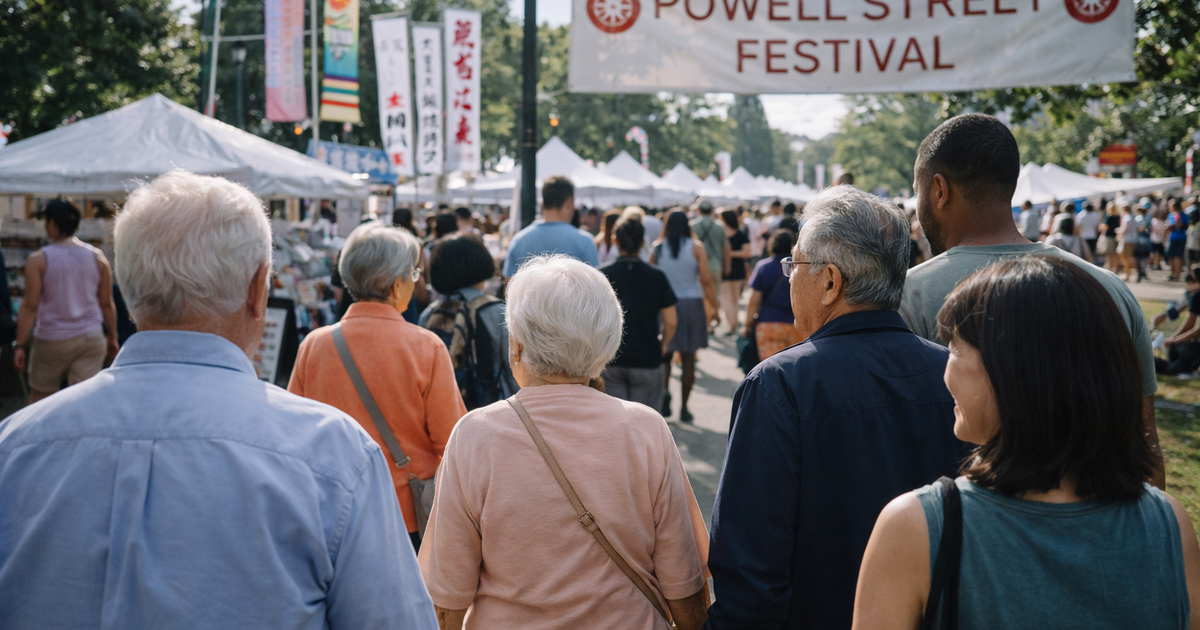 Powell Street Festival Outing at Oppenheimer Park"