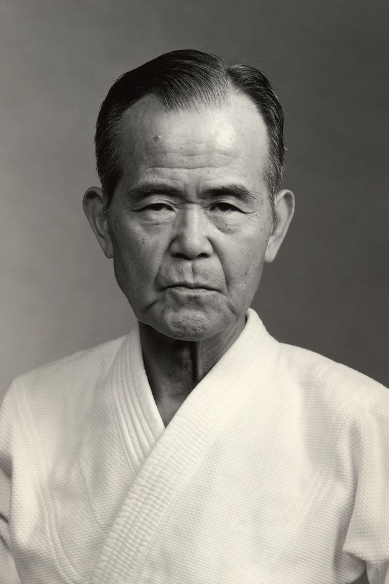 O'Sensei in ceremonial garb