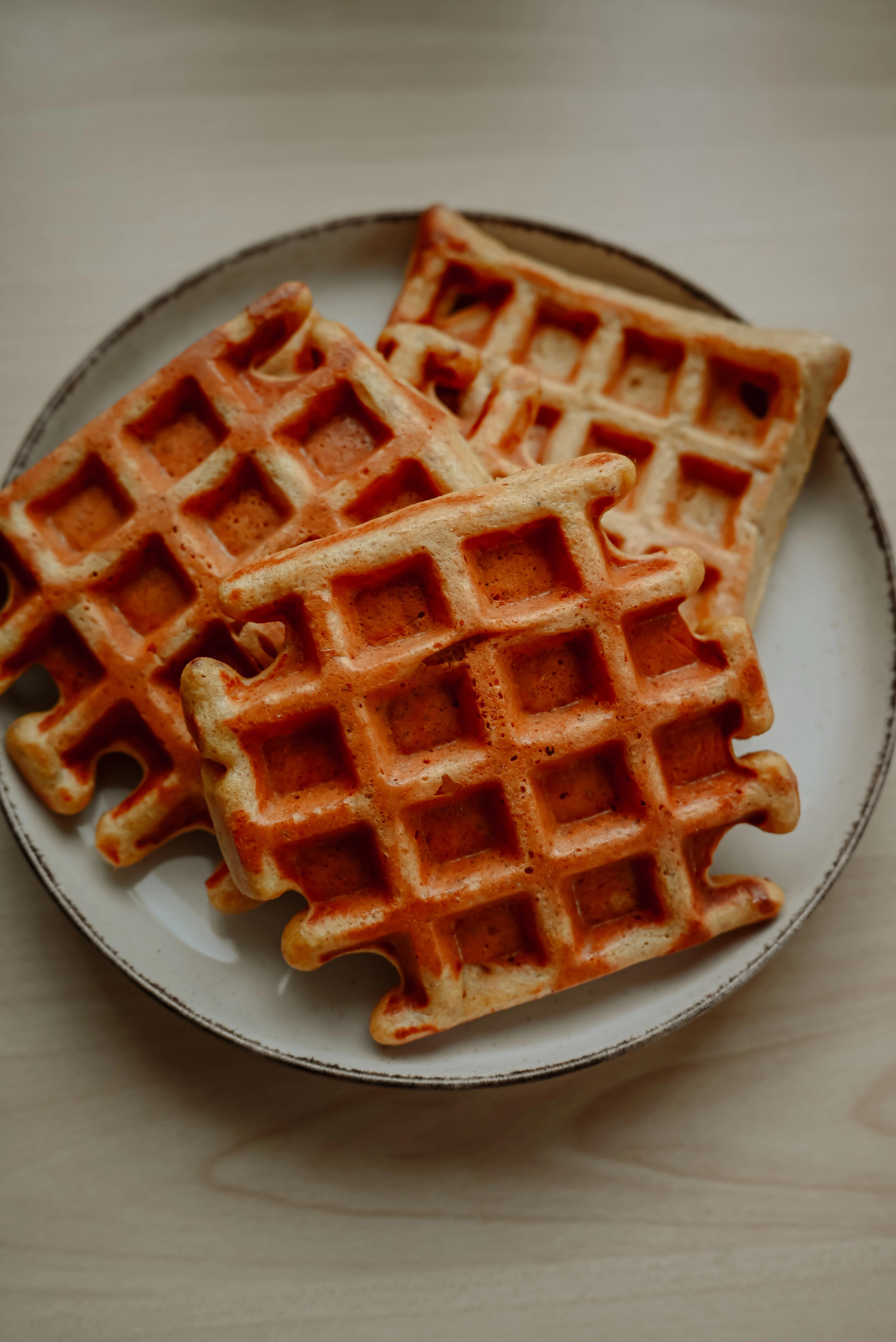 Banános datolyás gofri