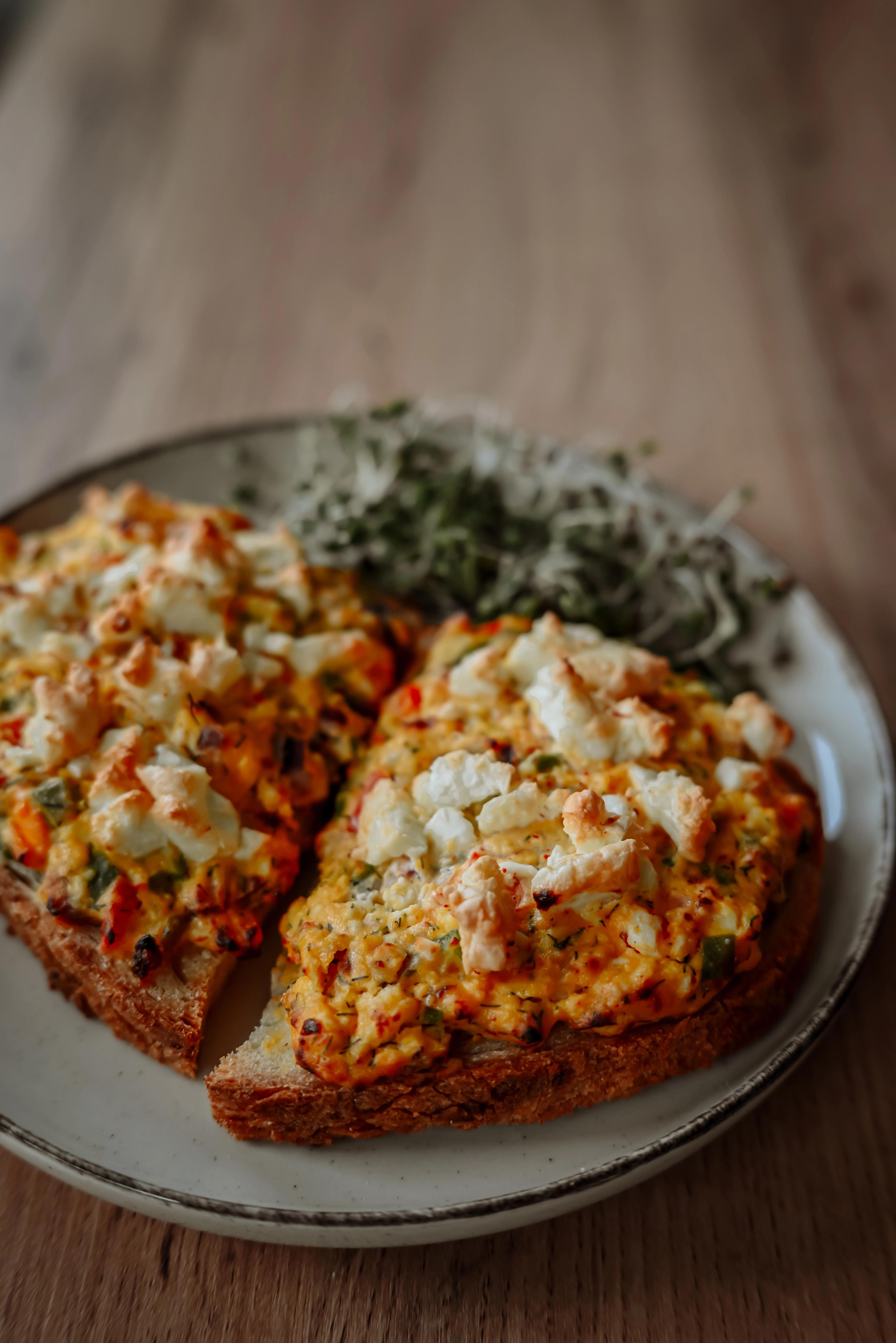 Sült fetás tojáskrém 