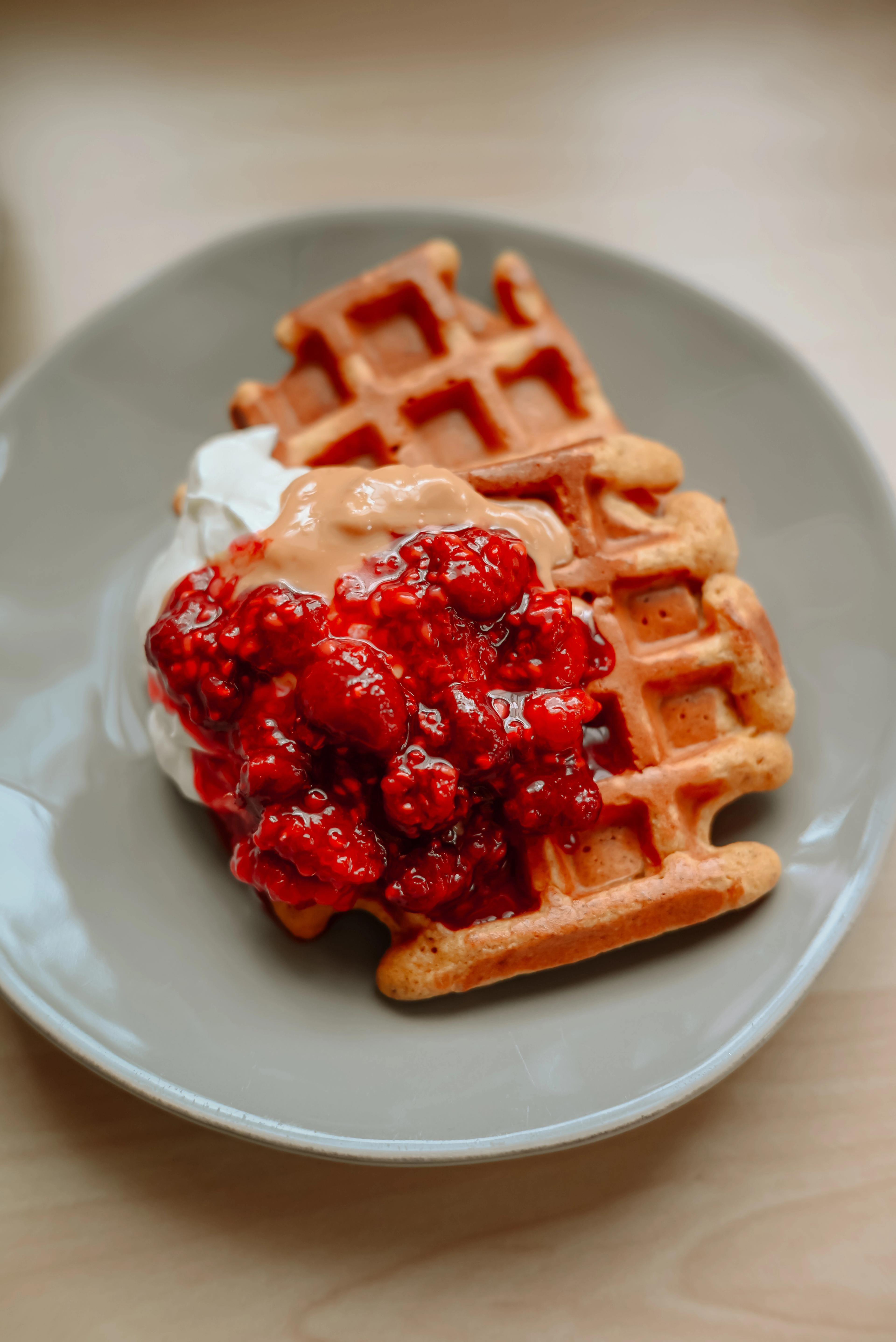 Banános datolyás gofri