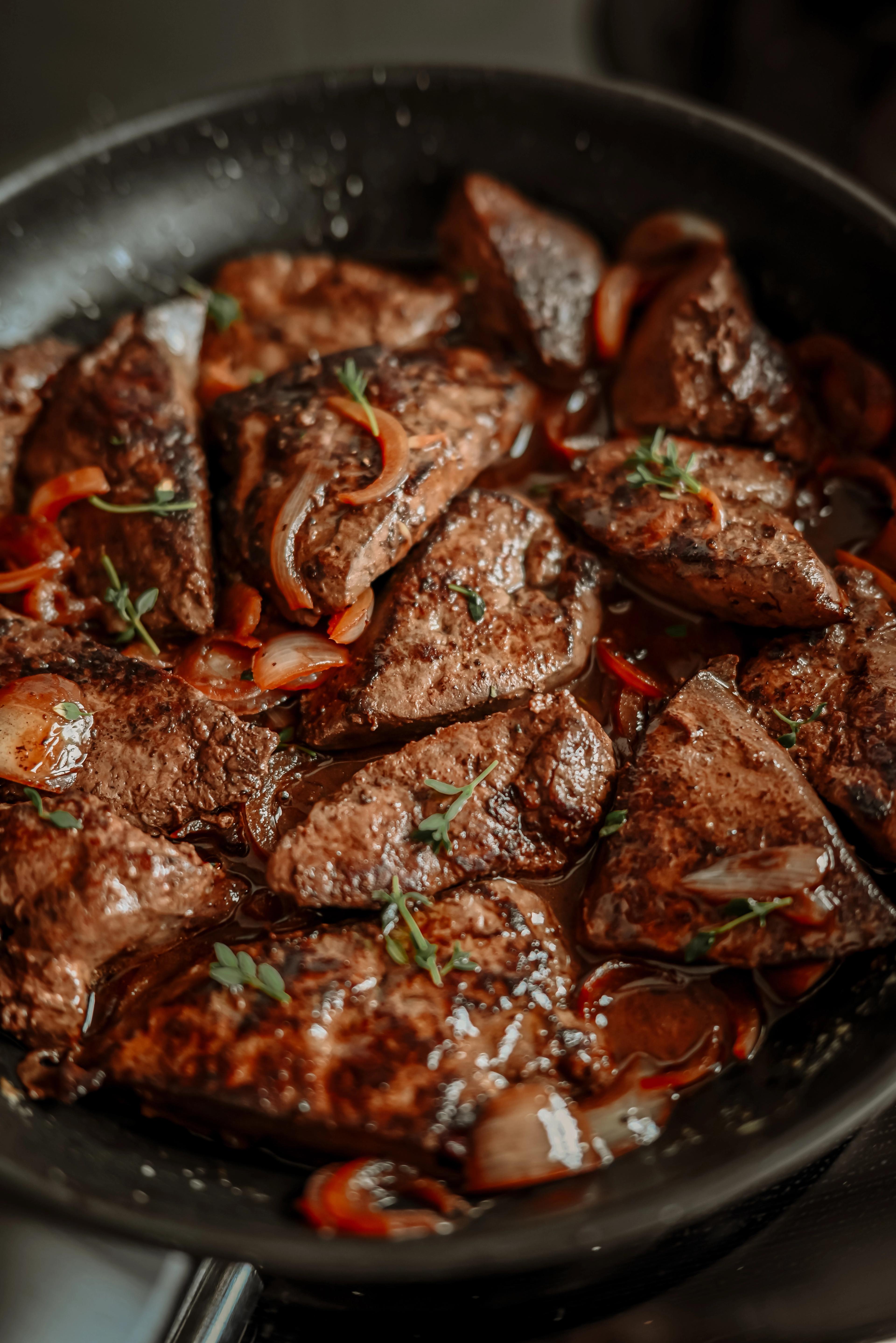 Boros-hagymás borjúmáj