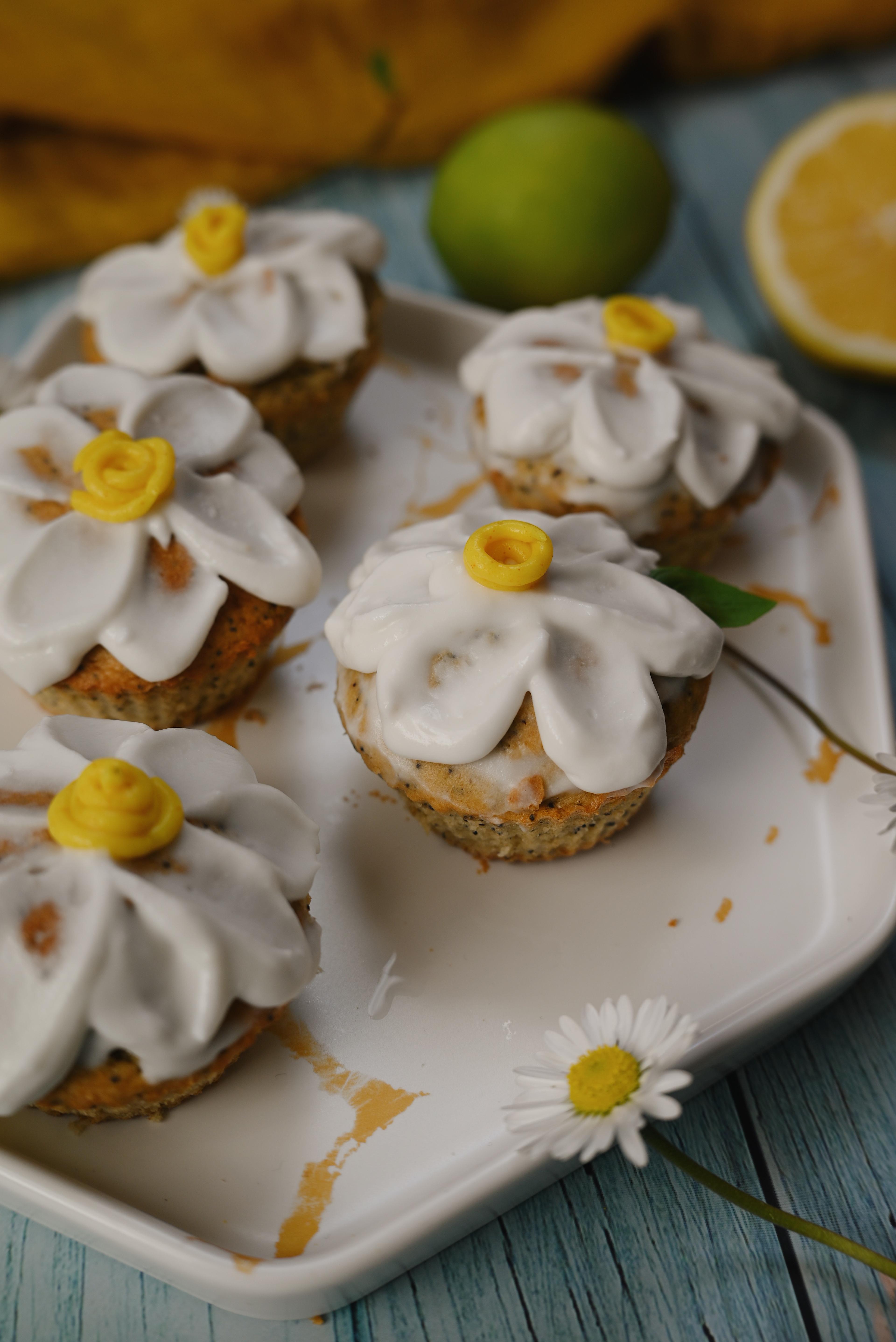 Citromos mákos muffin