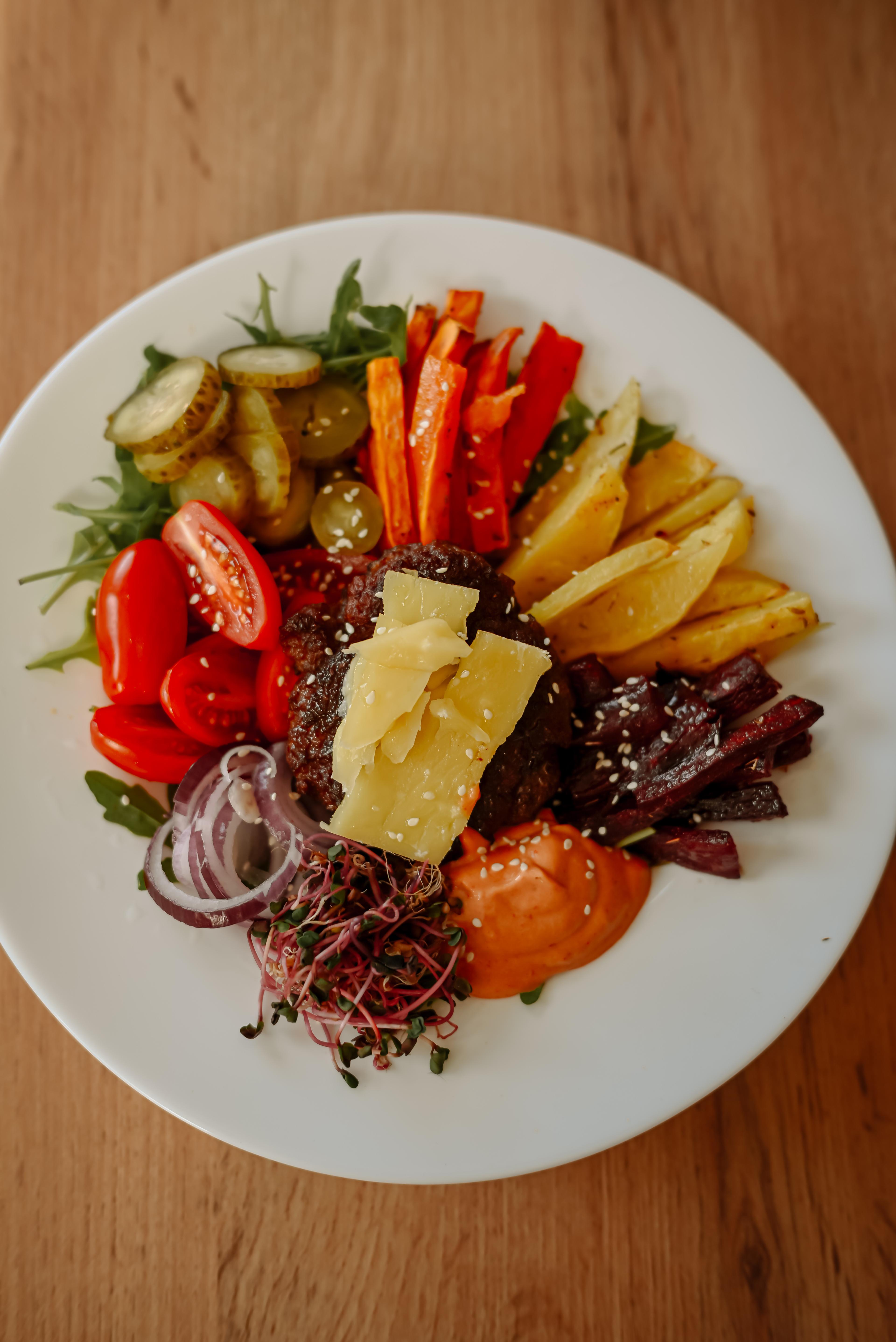Burger bowl