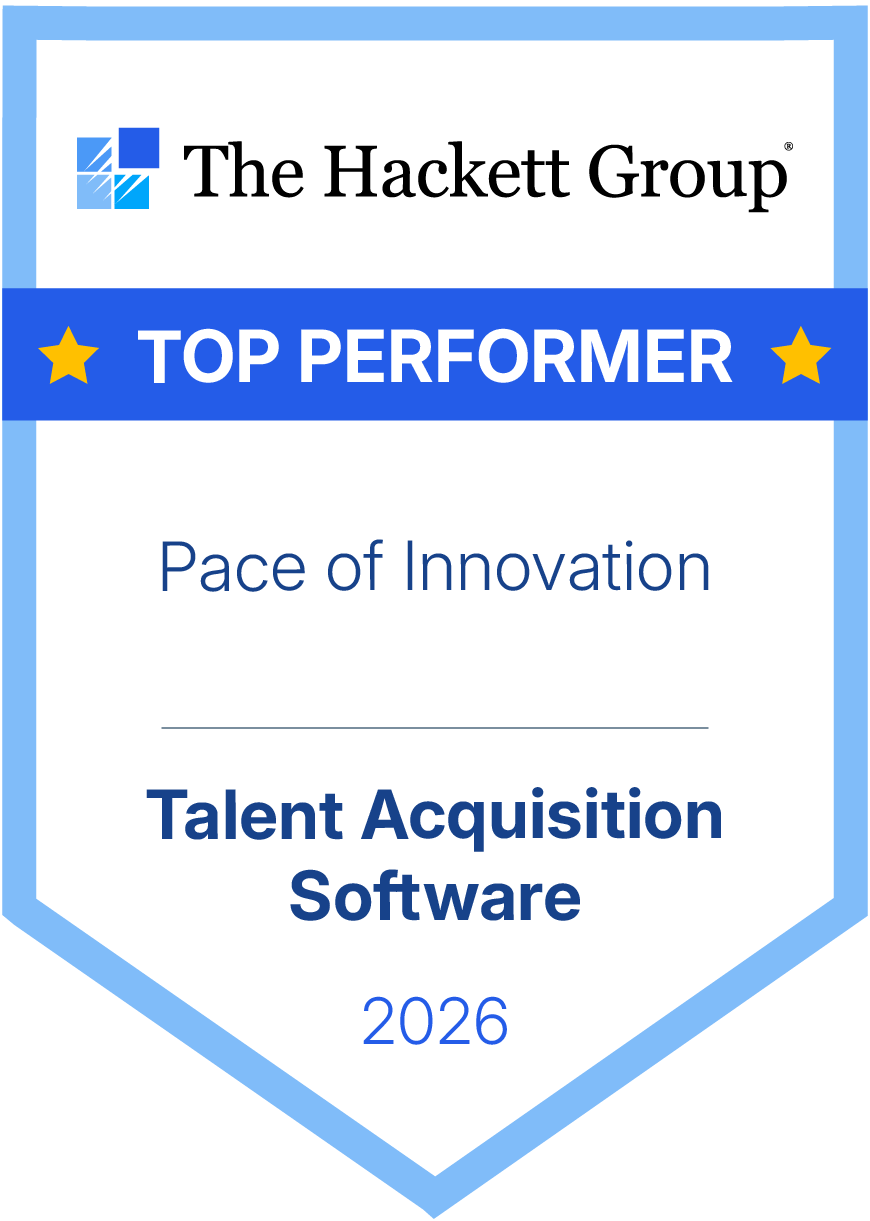 The Hackett Group 2026 Top Performer badge — Pace of Innovation