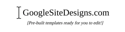 Google Site Designs