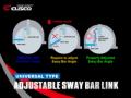Sway Bar End Link - Adjustable (Front & Rear)