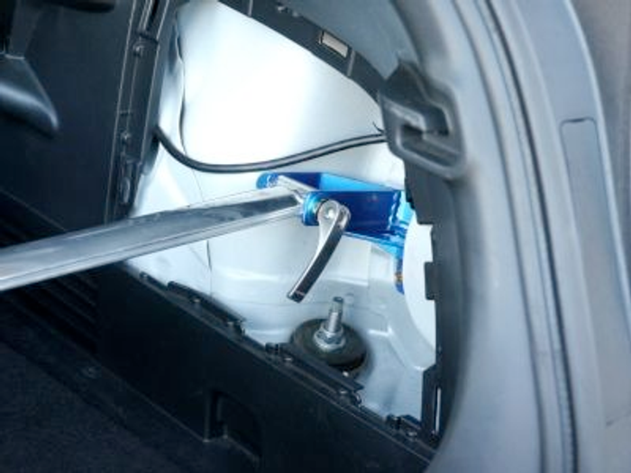 The Quick Release system does not affect the strut tower bar performance at all. This is a must have for those who daily drives their vehicles, and potentially carry and transport large objects.