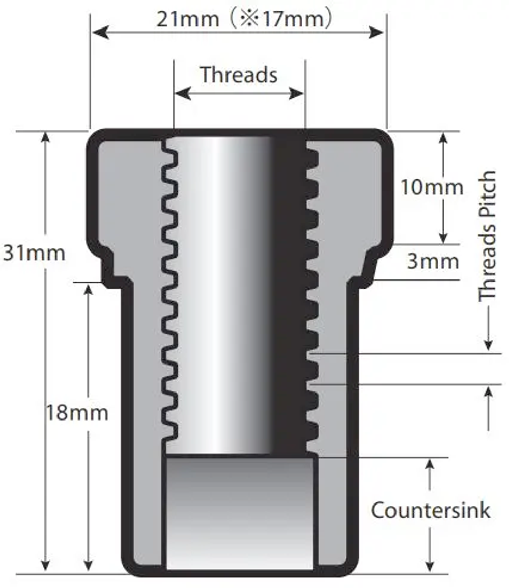 Pillow Ball Nut / Pillow Collar