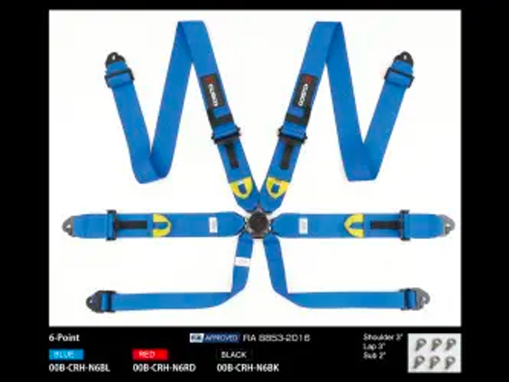 Racing Harness 6 Point