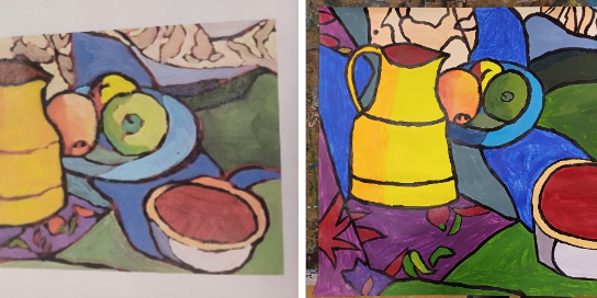 Abstracte kunst deelopdracht 2