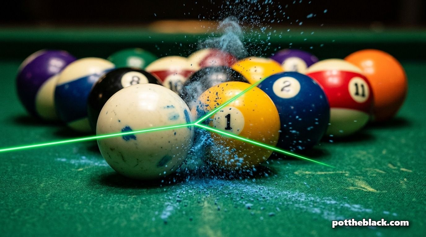 1,200 Newtons of Force: The Mathematical Blueprint for the Perfect 8-Ball Break