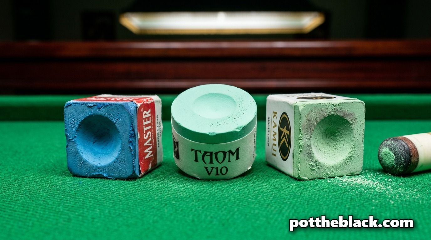 Taom V10 vs. Master vs. Kamui: The Ultimate Pool Chalk Comparison