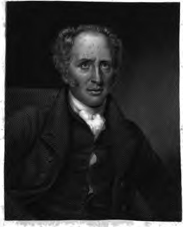 John Hodgson in a dark coat and white neckcloth