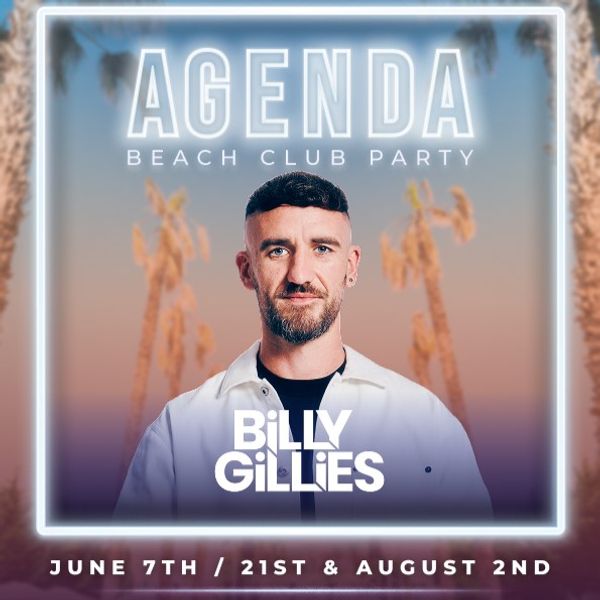 Billy Gillies Agenda Beach Club Party