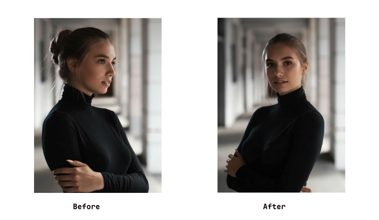 use nano banana to change the angle