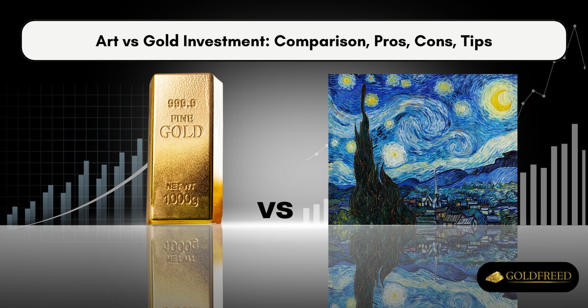 Art vs Gold Investment: Comparison, Pros, Cons, Tips