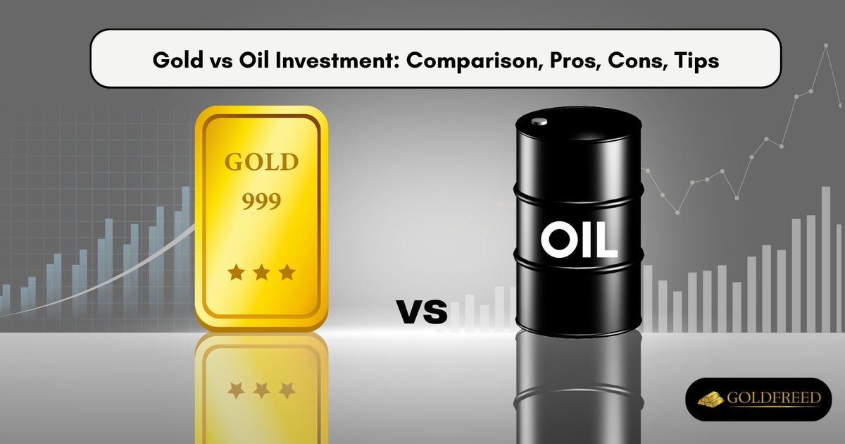 Gold vs Oil Investment: Comparison, Pros, Cons, Tips