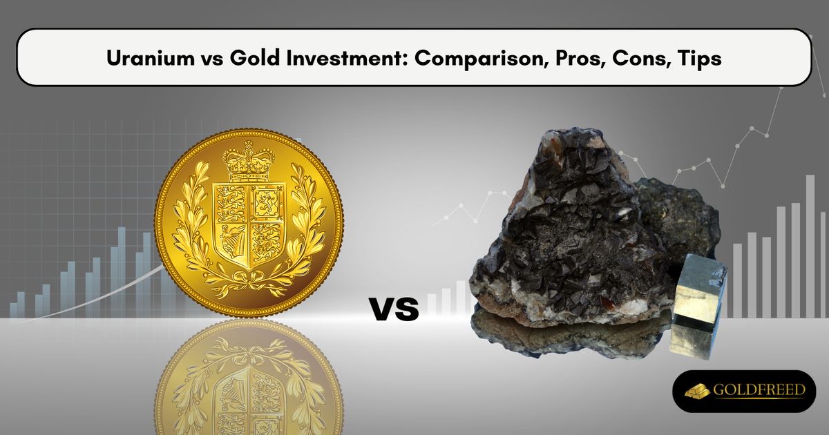 Uranium vs Gold Investment: Comparison, Pros, Cons, Tips