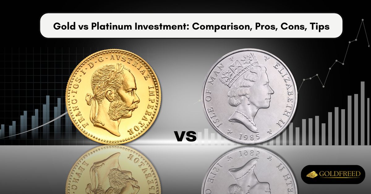Gold vs Platinum Investment: Comparison, Pros, Cons, Tips