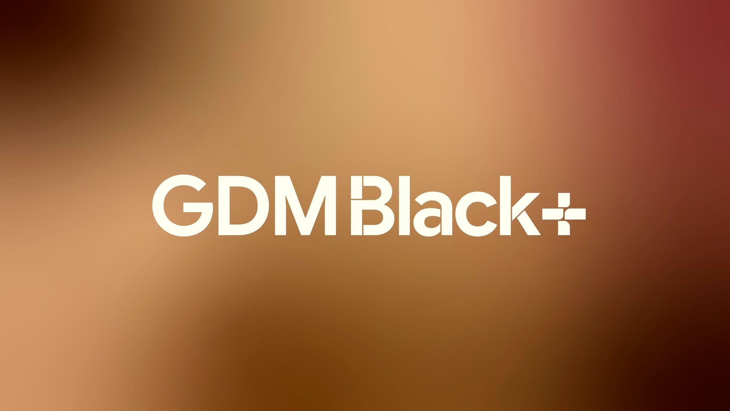 GDM Black+ Logo
