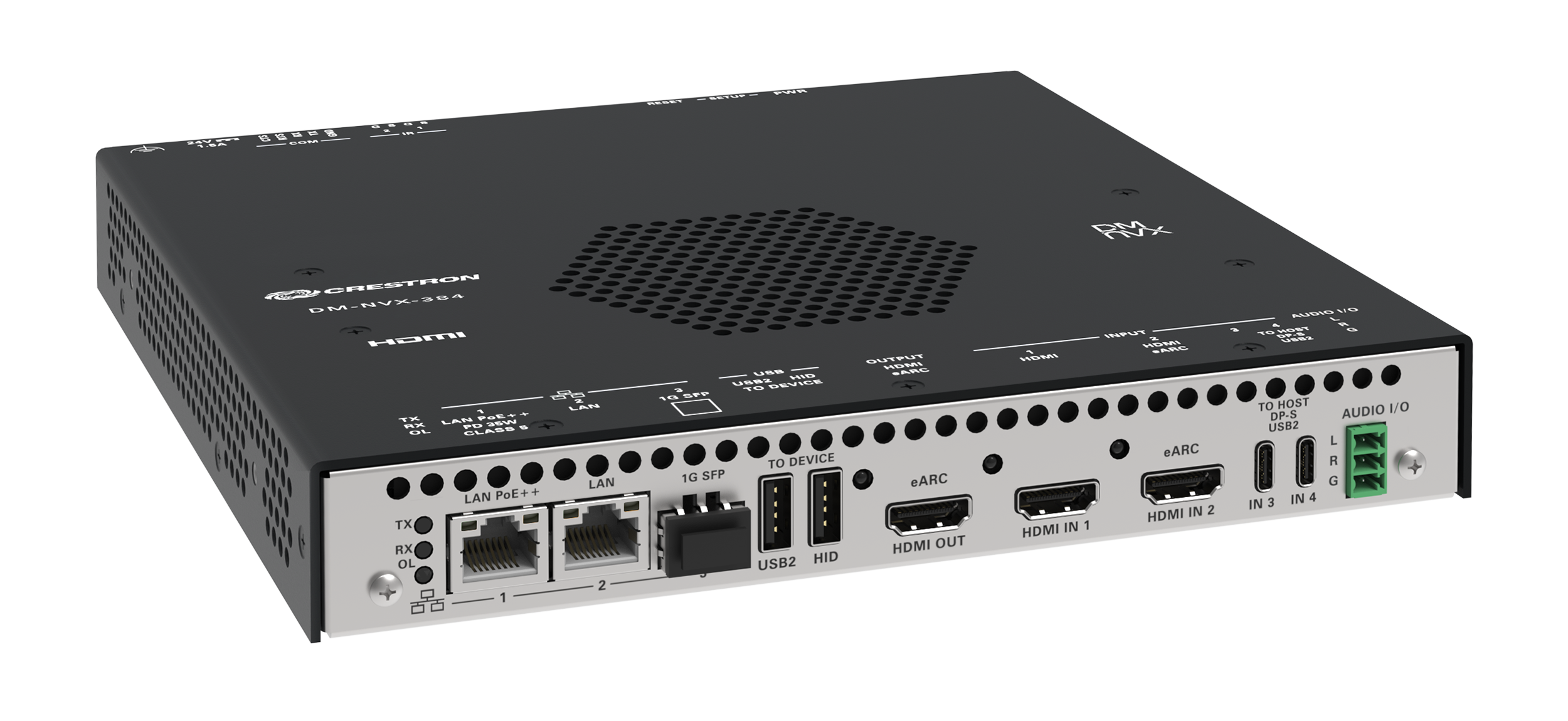 5K 4x1 AV-over-IP Switcher with HDMI® and USB-C® Connectivity