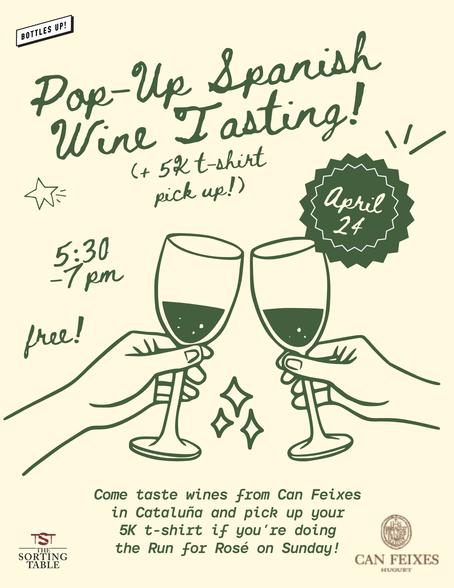 Pop-Up Spanish Wine Tasting!