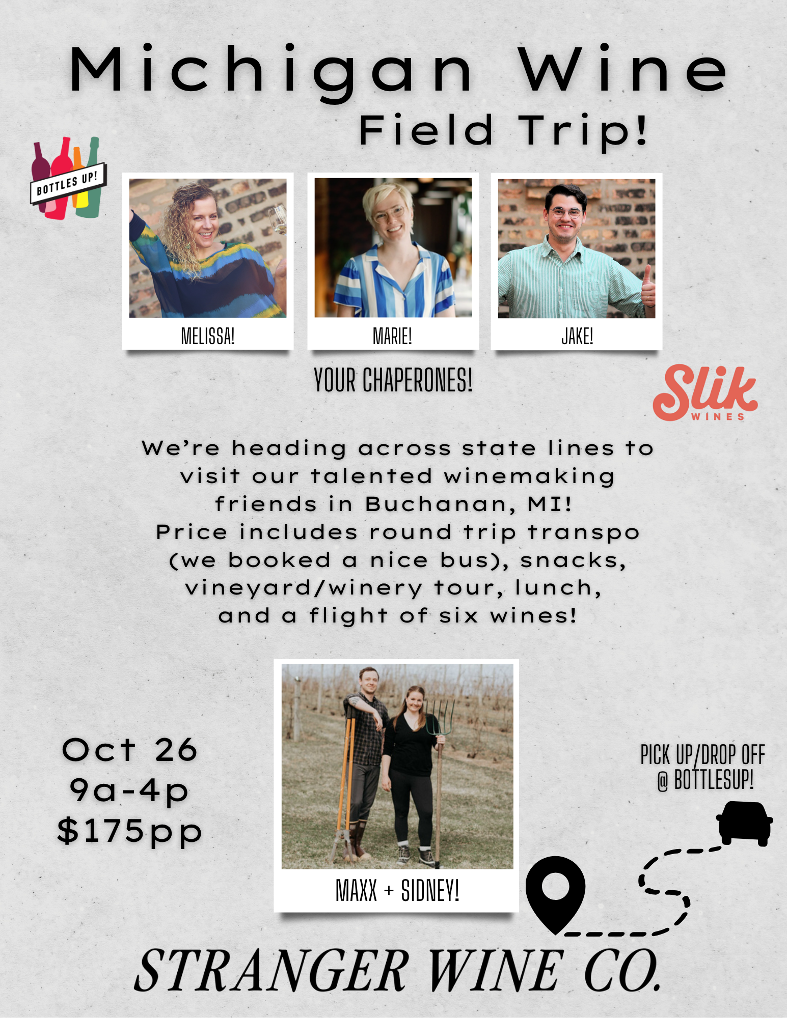 Field Trip to Stranger Wine Company!