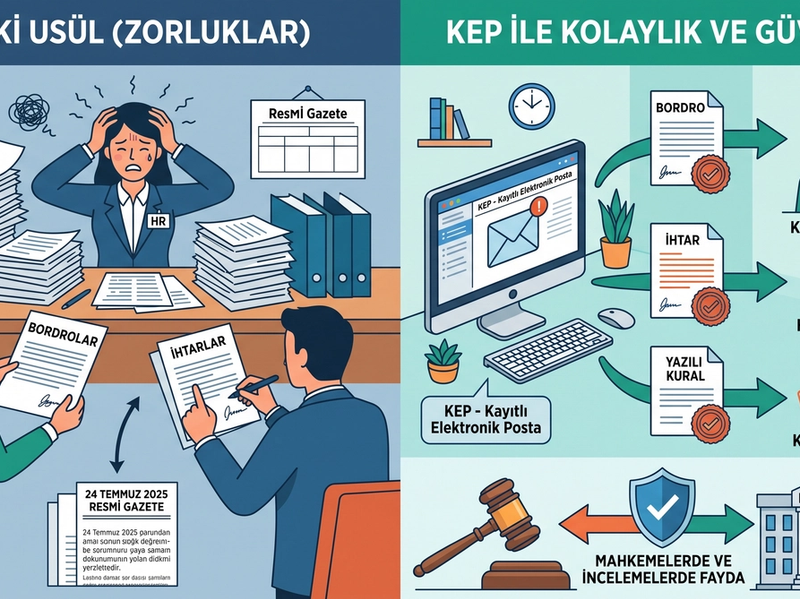 İşverenler İçin Bordro ve Bildirimlerde KEP Dönemi